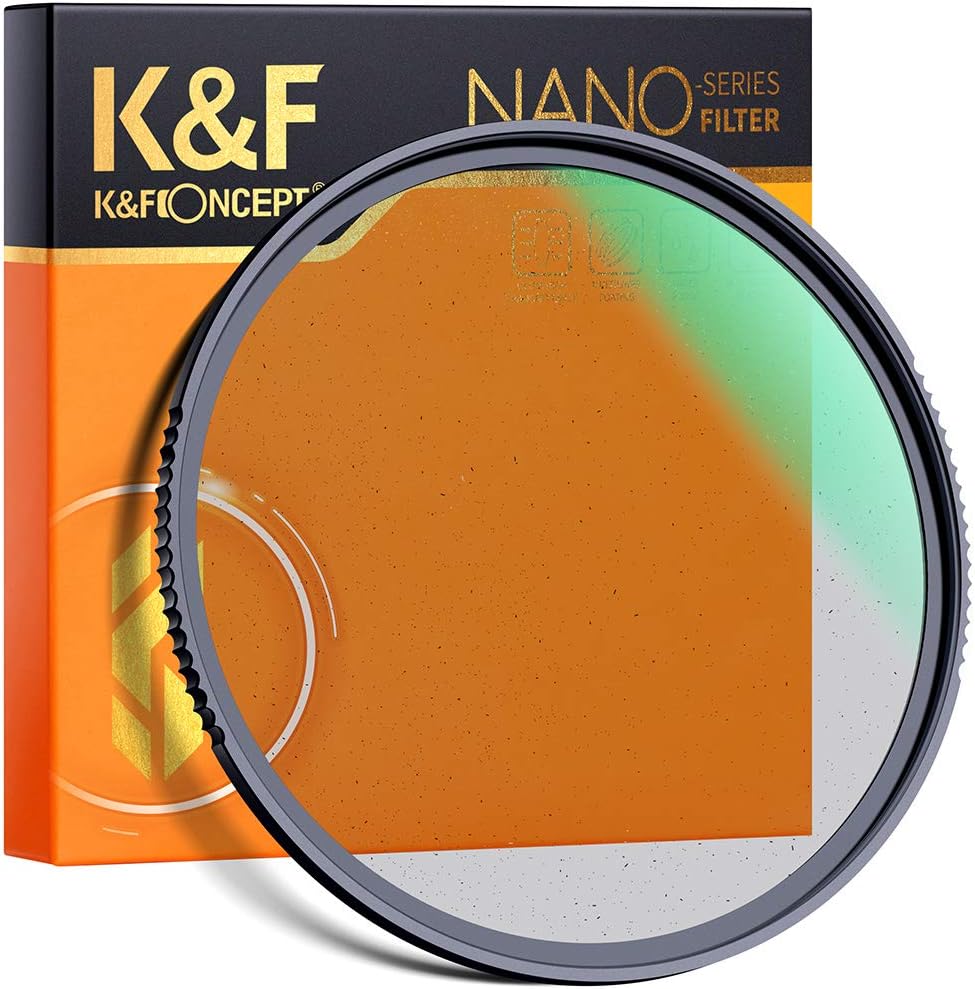 77mm Black Diffusion 1/8 Filter with 28 Multi-Layer Coatings K2555
