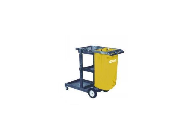 Gray Janitor Cart P6859