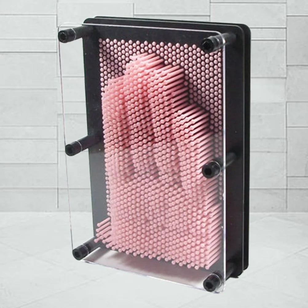 Medium Size Pink 3-Dimensional Pin Art Board Toy K397