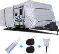 RV Cover Waterproof Travel Trailer Cover Rip-Stop Camper Cover Fits 20'1 - 22' Motorhome V21412