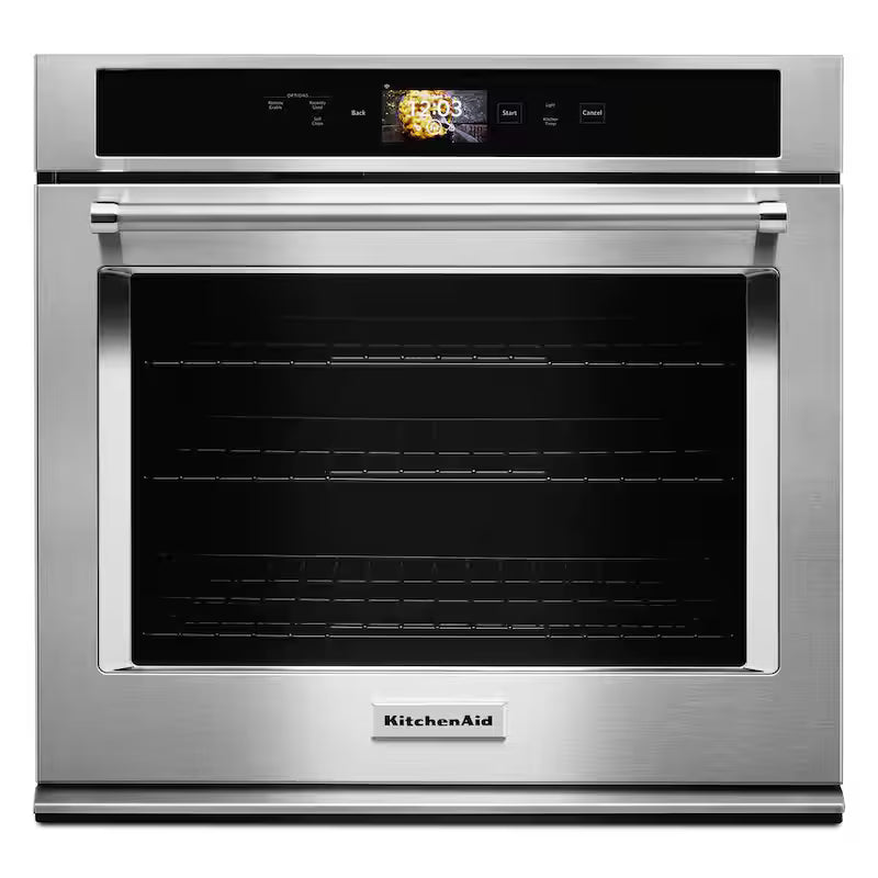 Single Electric Smart Wall Oven in Stainless Steel Z932