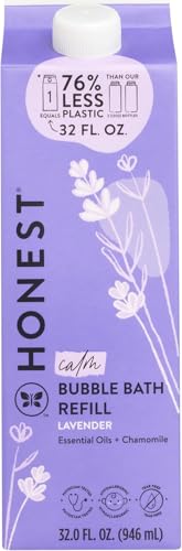 Foaming Bubble Bath, Tear-free, Hypoallergenic, Lavender, 12 fl oz Q24964