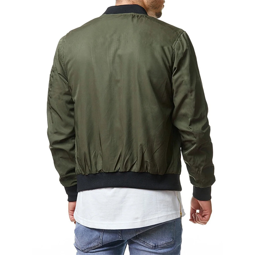 Mens Lightweight Winter Bomber Jacket K412