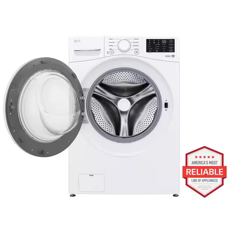 5.0 cu. ft. Stackable Front Load Washer in White S2396