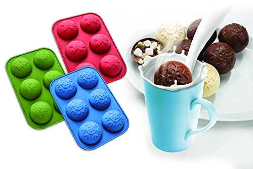 Hot Chocolate Cocoa Bombs Silicone Mold K5306