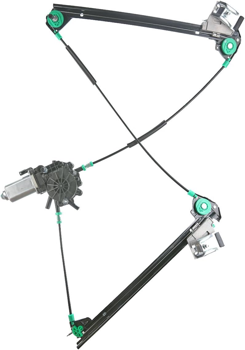 Power Window Regulator with Motor for Chevy Corvette 1997-2004 Pack of 2 I70323