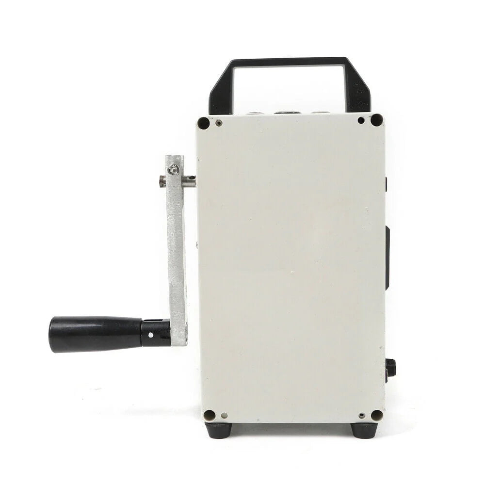 Portable Hand Crank Generator Emergency Power Supply USB Charger O89056