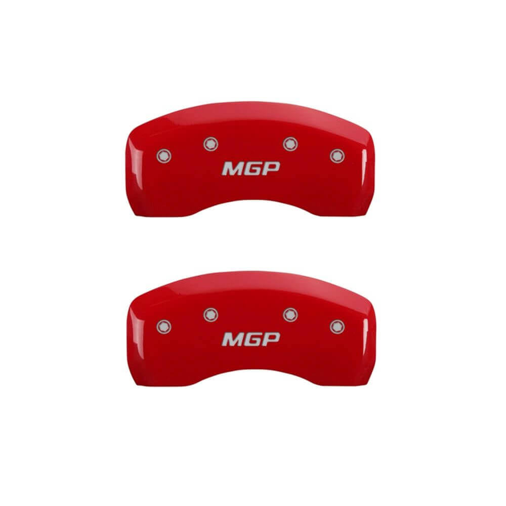 Red Brake Caliper Covers Front & Rear Set N5133