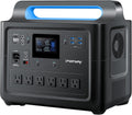 Portable Power Station 1000W, 1228Wh Capacity, 6 AC Outlets D58033