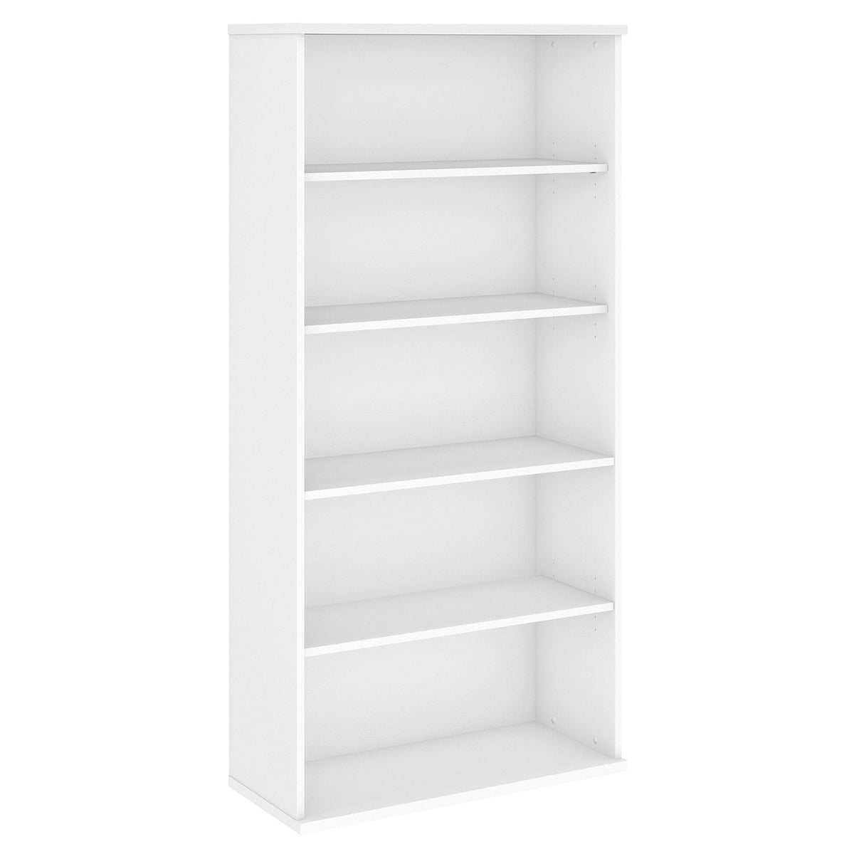 Storm Gray 5 Shelf Wood Composite Bookcase T68538