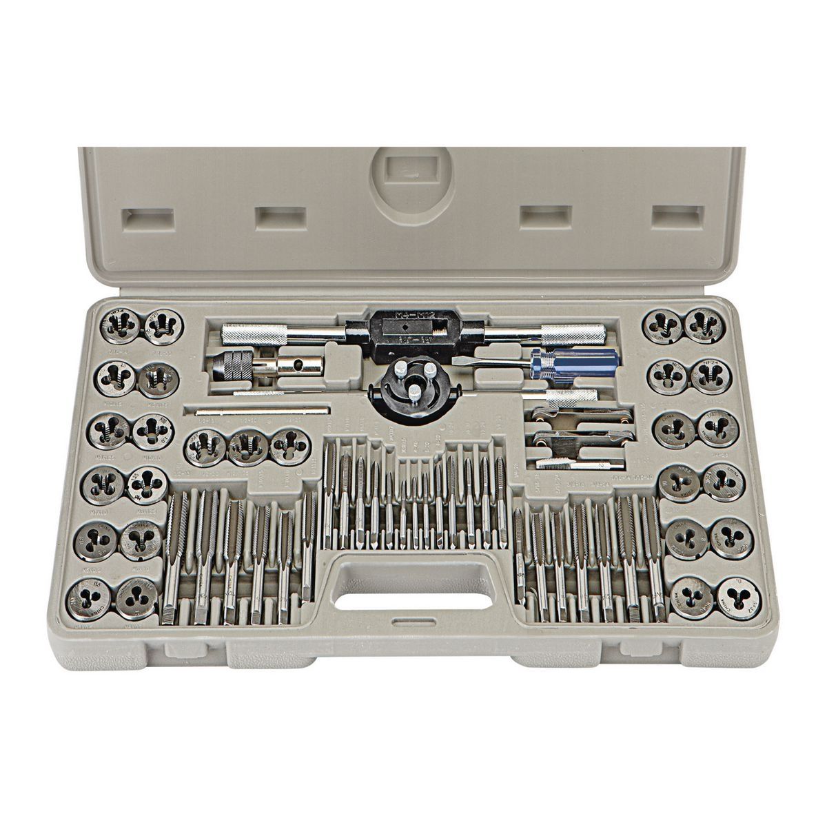SAE and Metric Tap and Die Set, 60 Piece P99274