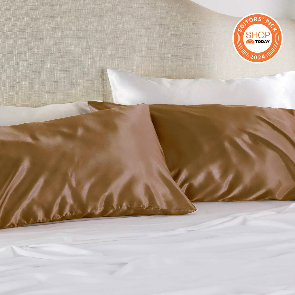 Solid Satin Pillowcase V551