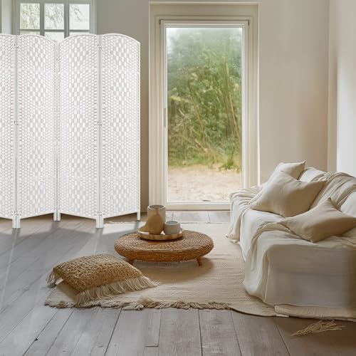 6 Panel 6ft Folding Privacy Screen L3936