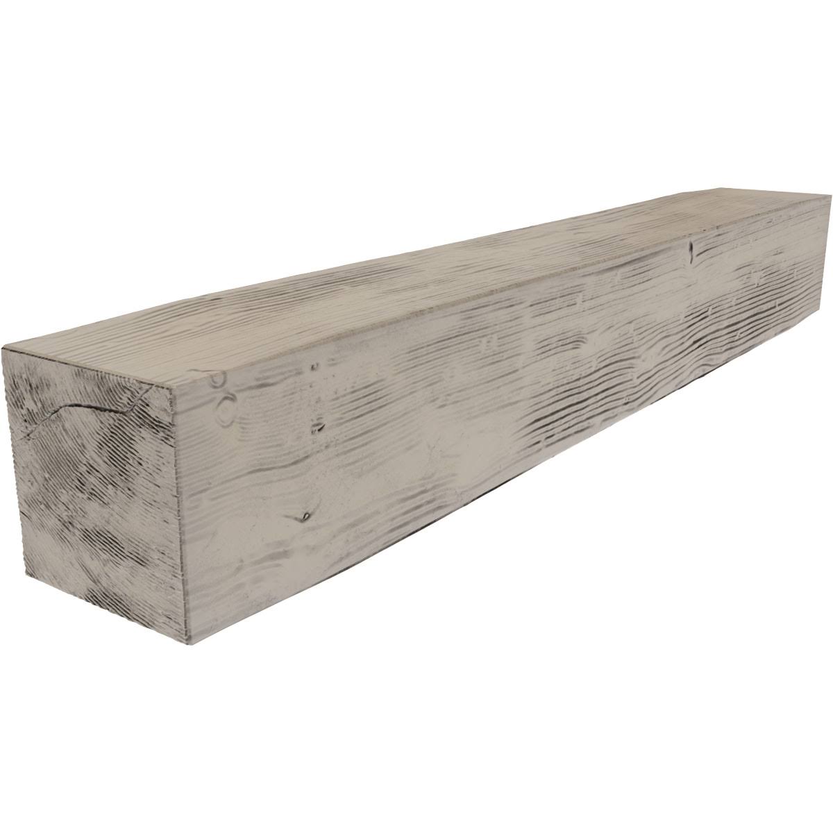 Sandblasted Faux Wood Fireplace Mantel L770216